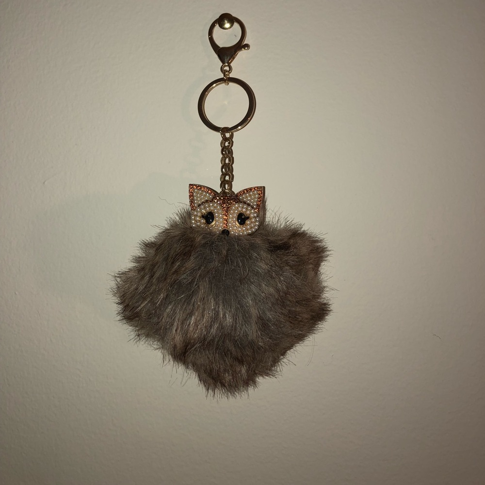 Sparkly Fox Key Chain
